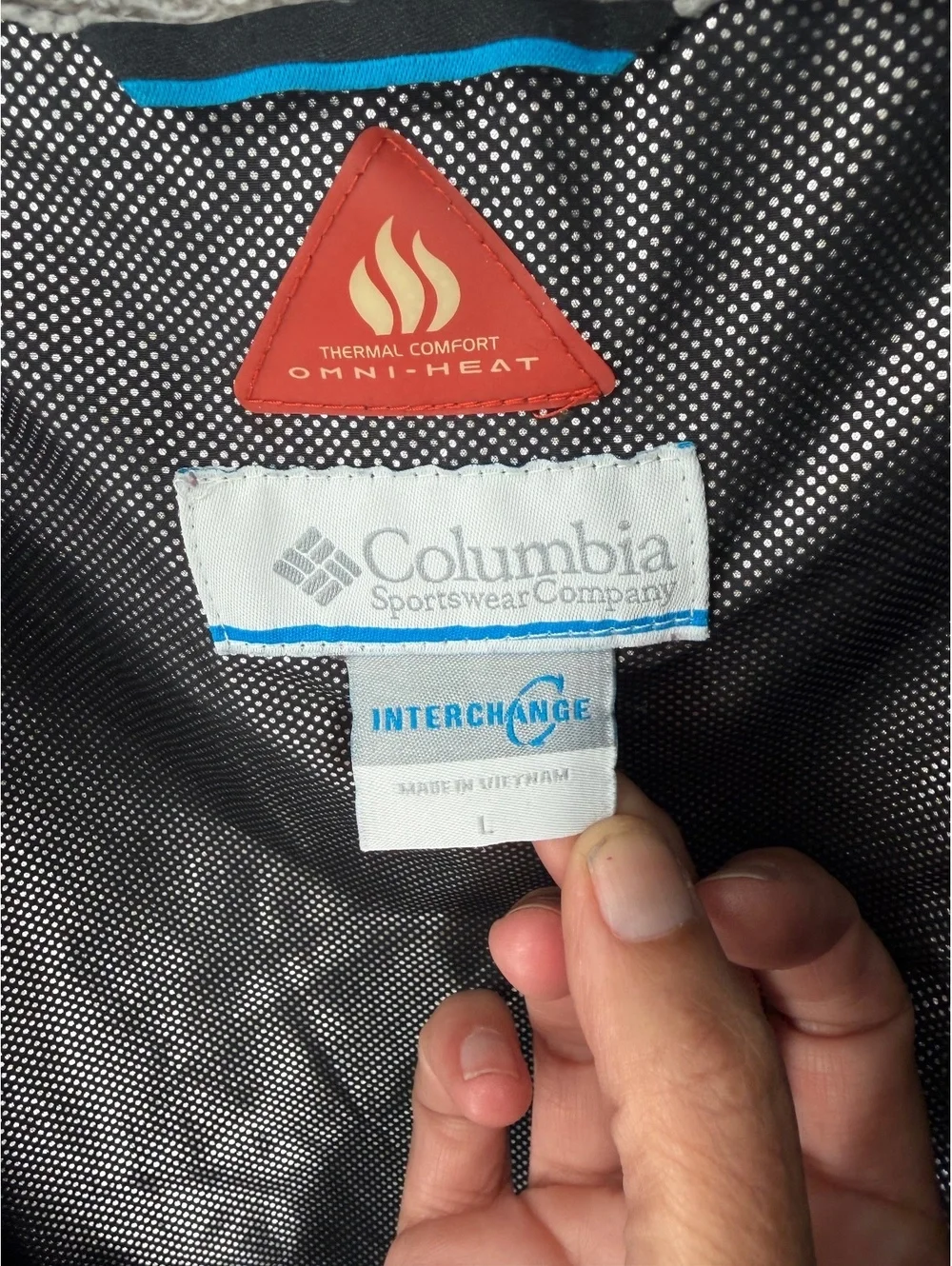 Columbia Omni-Heat Interchange Thermal Comfort Jacket Size L